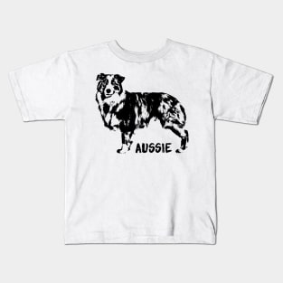 Australian Shepherd  - Aussie Kids T-Shirt